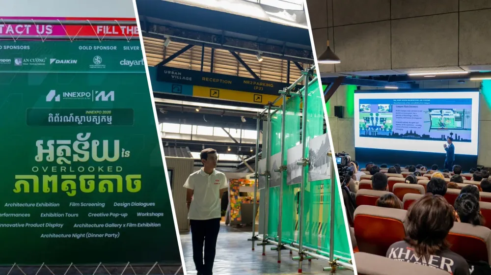 ពិព័រណ៍ស្ថាបត្យកម្ម INNexpo 2026 បញ្ចប់ដោយជោគជ័យ លើកស្ទួយតម្លៃស្ថាបត្យកម្មខ្មែរ