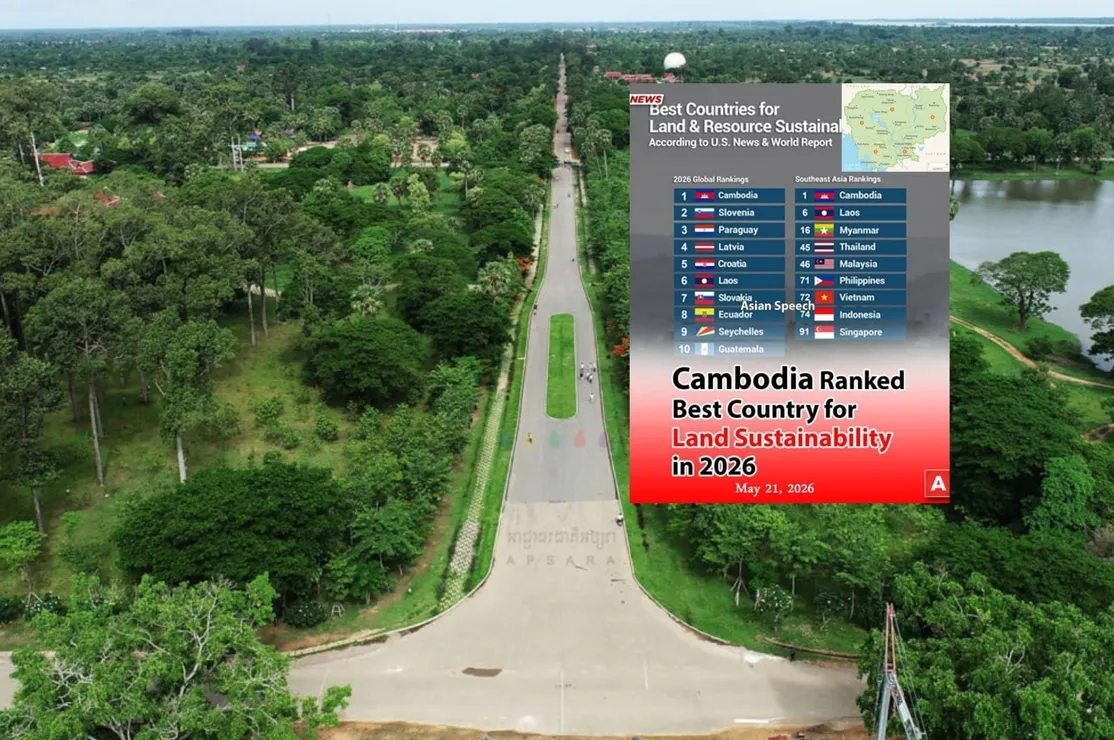 មោទនភាព ៖ កម្ពុជា ​ជាប់ចំណាត់ថ្នាក់១លេខ​លើ​ពិភពលោក