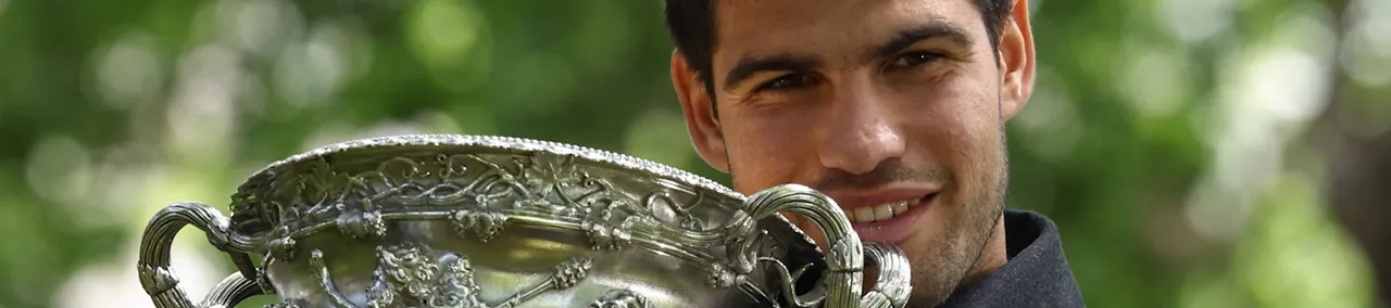 Thumbnail for ប្រវត្តិតស៊ូរបស់ Carlos Alcaraz មុនក្លាយជាជើងឯកតេន្នីស ដ៏ពេញលេញម្នាក់