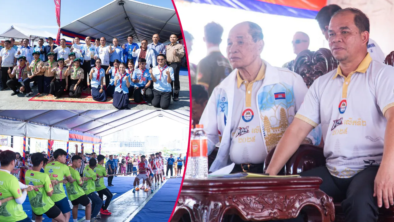 ខេត្តព្រះសីហនុរៀបចំការប្រកួតកីឡាទាញព្រ័ត្រក្នុងសាលជើងឯកថ្នាក់ជាតិឆ្នាំ២០២៥