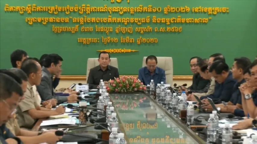 ស្ពានមិត្តភាពកម្ពុជា-ចិន មេគង្គក្រចេះ នឹងបើកឱ្យប្រើប្រាស់មុនកាលកំណត់ ដើម្បីអបអរបុណ្យទន្លេលើកទី១០