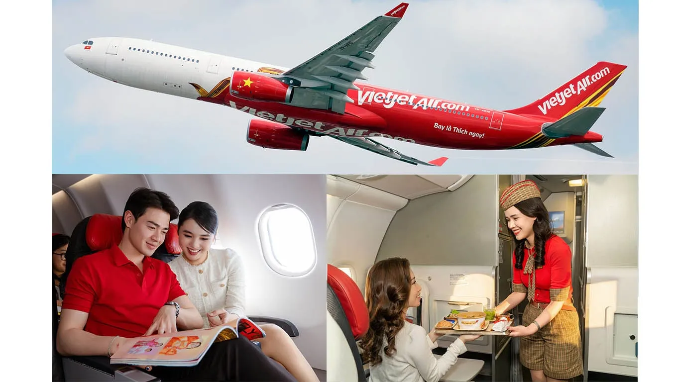 សេចក្តីប្រកាសព័ត៌មាន ៖ ក្រុមហ៊ុនអាកាសចរណ៍ Vietjet បញ្ចុះតម្លៃសំបុត្រពិសេសសម្រាប់ការធ្វើដំណើរក្នុងឱកាសបុណ្យចូលឆ្នាំថ្មីប្រពៃណីខ្មែរ និងពេញមួយរដូវក្តៅ