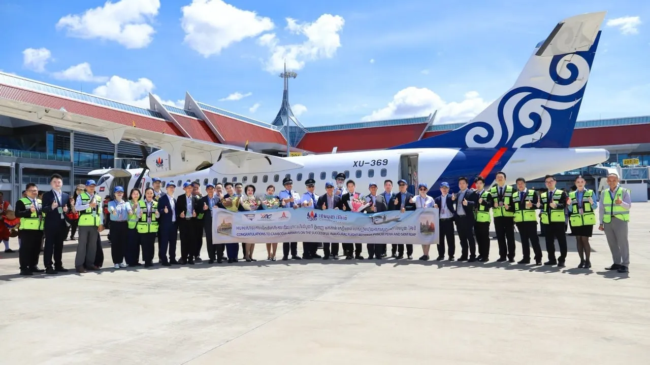 ខេមបូឌា អ៊ែរវ៉េ ប្រកាសបើកដំណើរការជើងហោះហើរថ្មីក្នុងស្រុកតភ្ជាប់រាជធានីខេត្តចំនួន៣