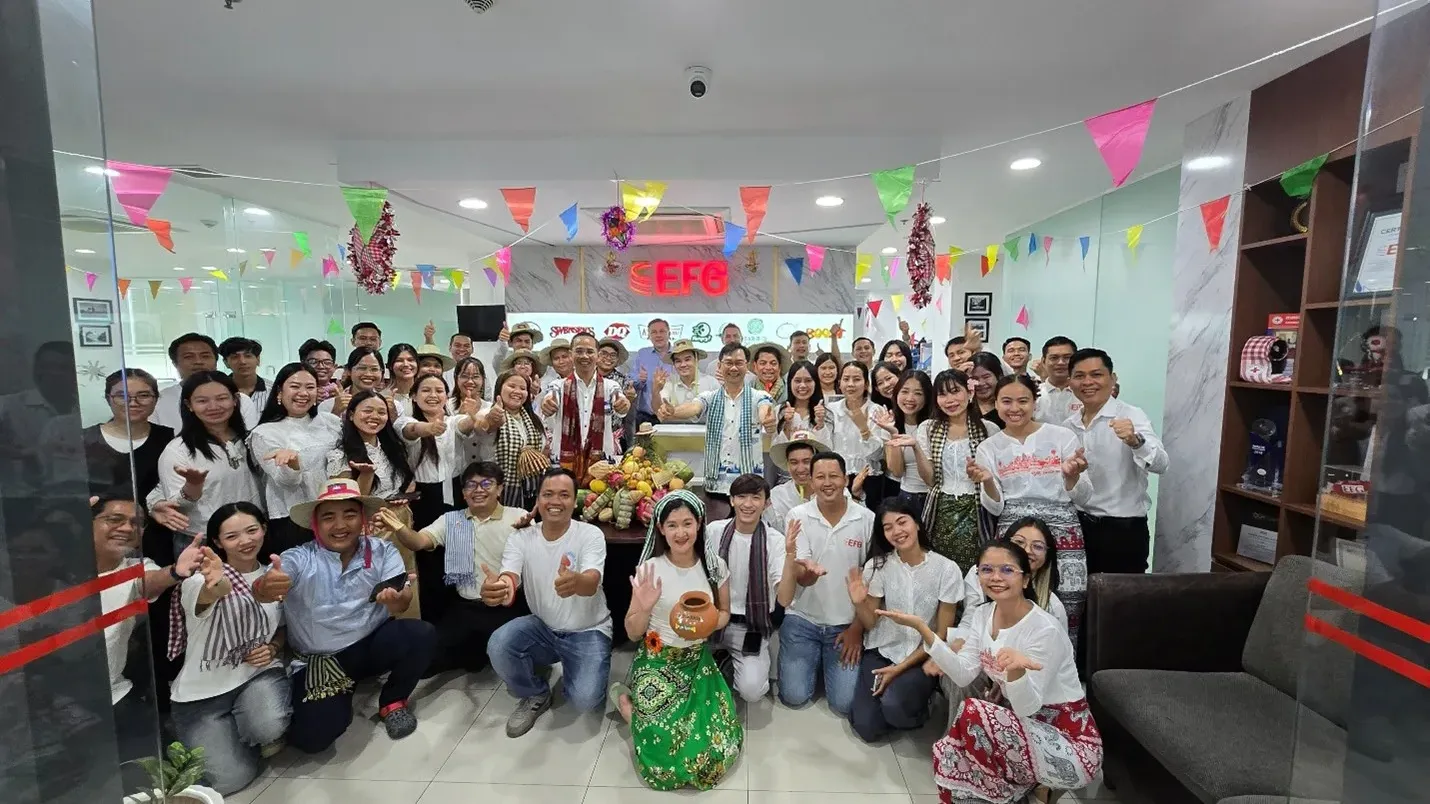 ក្រុមហ៊ុន អ៊ីអេហ្វជី កម្ពុជា ក្រោយជាង២ទសវត្សរ៍​​ ពេលនេះបង្កើតម៉ាកភីហ្សារបស់ខ្លួន