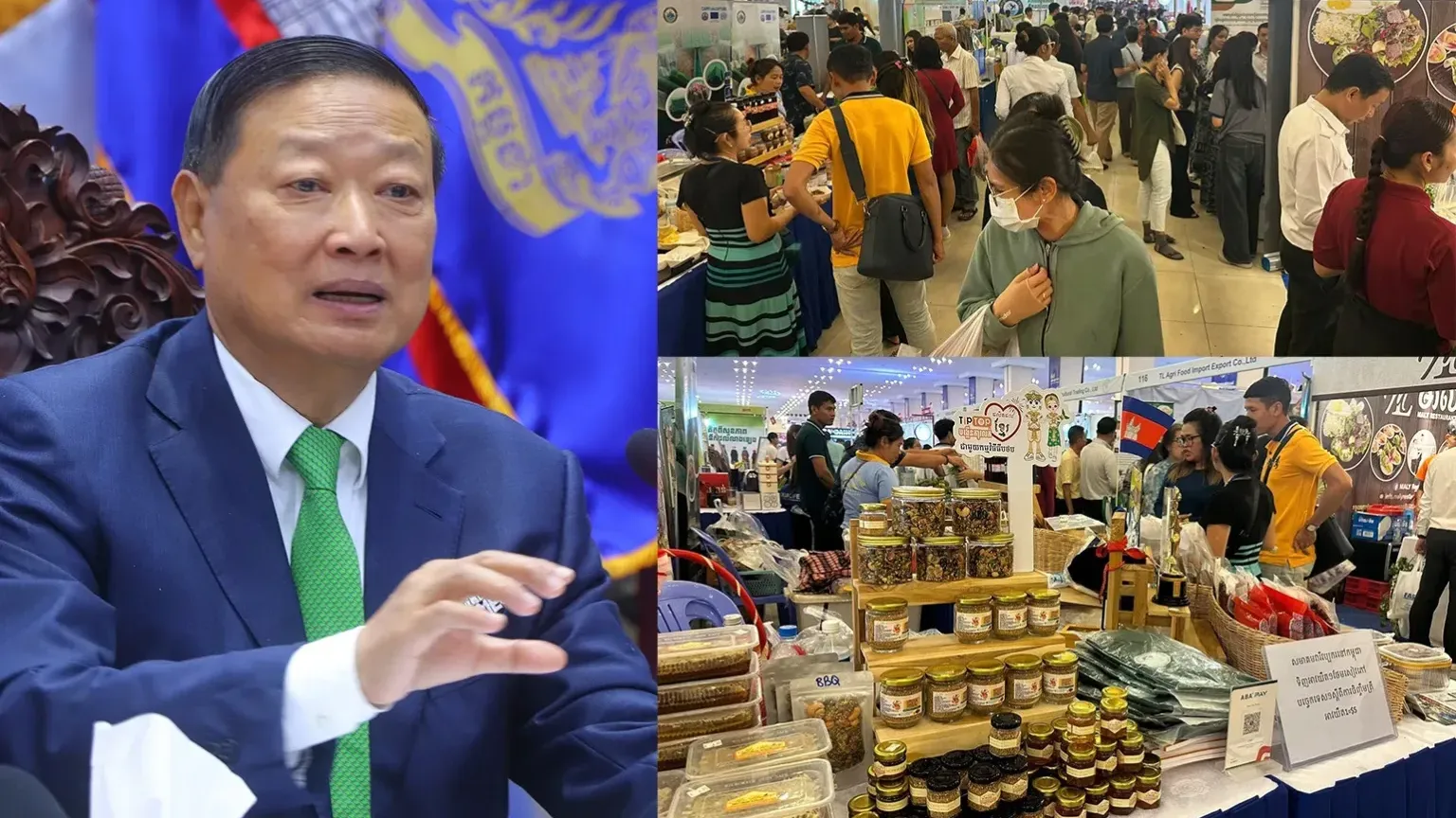 ឧកញ៉ា​ តែ តាំងប៉ ៖ ក្រោយបញ្ចប់ព្រឹត្តិការណ៍ពិព័រណ៍នៅចុងសប្ដាហ៍នេះ ផលិតផលខ្មែរនឹងកាន់ចំណែកទីផ្សារច្រើនជាង ៣០ភាគរយ