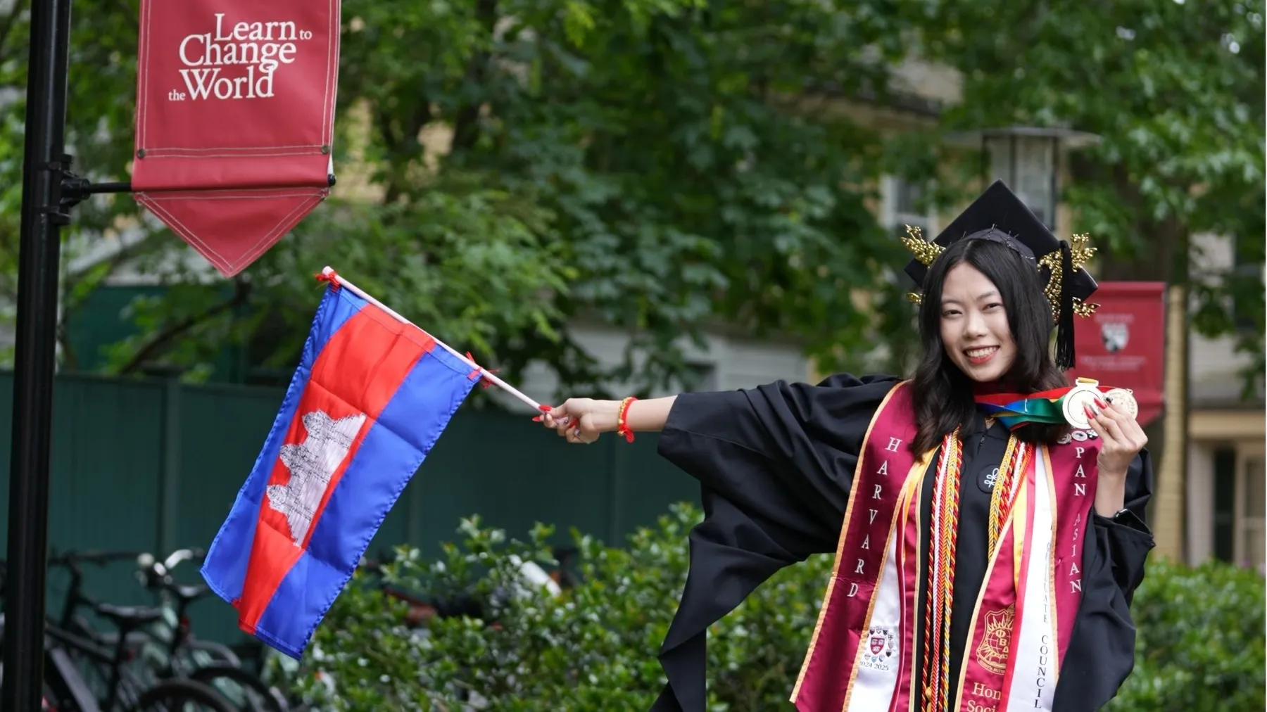 កញ្ញា សេង រដ្ឋសេដ្ឋាមុន្នី ចែករំលែកគន្លឹះ៥ចំណុច ក្នុងការបន្តការសិក្សានៅសាកលវិទ្យាល័យ Harvard