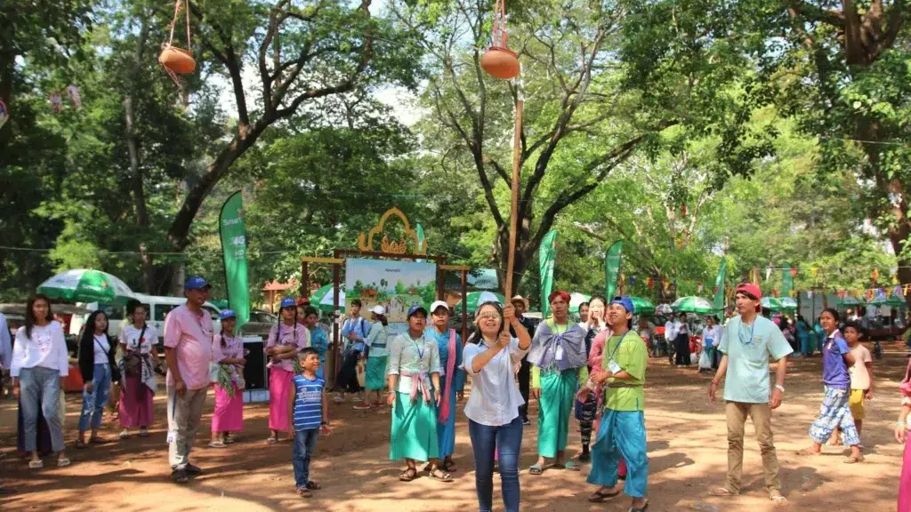 យុវជនអំពាវនាវឱ្យបន្តថែរក្សាអត្តសញ្ញាណជាតិ តាមរយៈការលេងល្បែងប្រជាប្រិយ និងរាំចង្វាក់ខ្មែរក្នុងឱកាសពិធីបុណ្យចូលឆ្នាំថ្មី