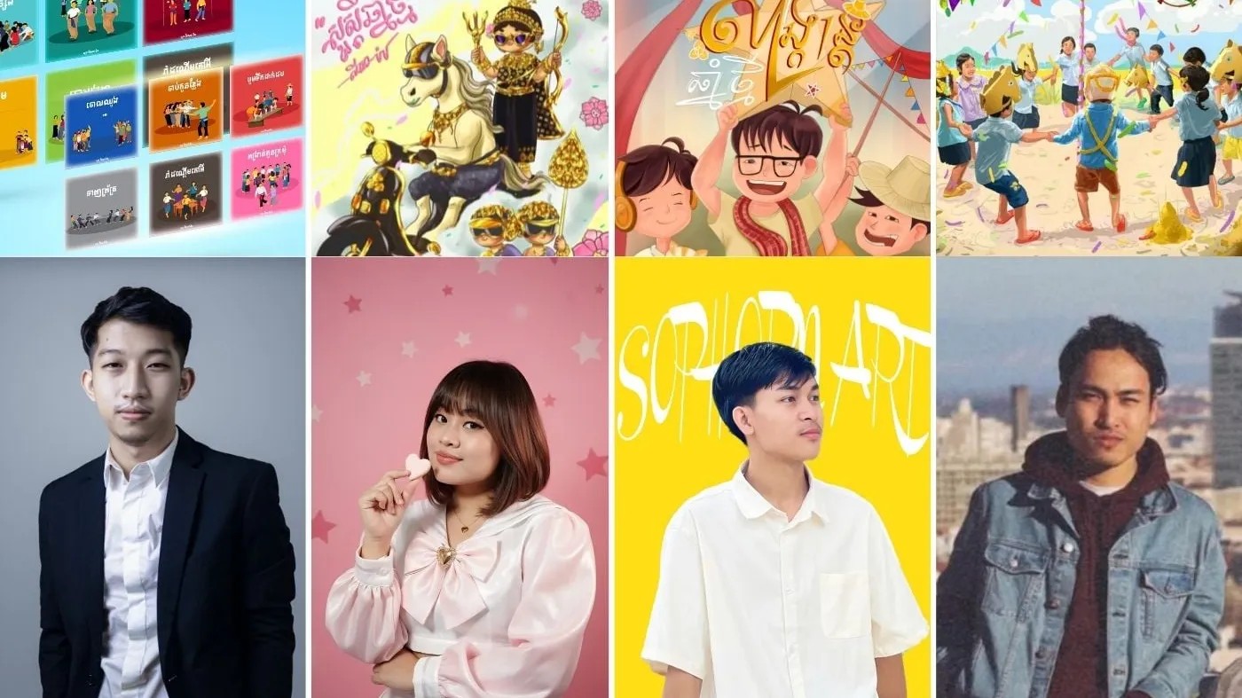 យុវជនខ្មែរប្រើសិល្បៈឌីជីថល រំលេចអត្តសញ្ញាណជាតិ ក្នុងឱកាសបុណ្យចូលឆ្នាំថ្មី