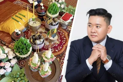 លោក ឡន សីលបុត្រ អ្នកជំនាញជំនាន់ថ្មី នៅពីក្រោយកិច្ចពិធីមង្គលបែបខ្មែរពីដូនតា ក្នុងសង្គមខ្មែរសម័យទំនើប