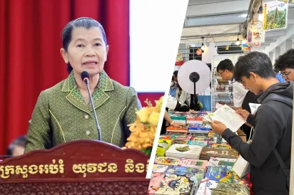 សម្តេច ម៉ែន សំអន ជំរុញឱ្យសិស្សានុសិស្សខិតខំអាន និងការសរសេរ ឱ្យបានច្រើនជំនួសការមើលទូរស័ព្ទ ដើម្បីលើកកម្ពស់ចំណេះដឹង