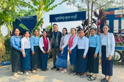 ទូតអូស្ត្រាលីគាំទ្រកម្មវិធីសួនសិក្សា ជួយលើកកម្ពស់គុណភាពអប់រំនៅសៀមរាប