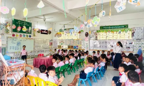 រដ្ឋមន្រ្តីអប់រំ ៖ ការអប់រំមត្តេយ្យសិក្សាមិនមែនត្រឹមតែរៀនអក្សរប៉ុណ្ណោះទេ គឺបណ្តុះនូវបំណិនជីវិតតាមរយៈការលេង