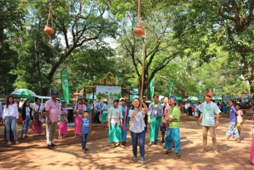 យុវជនអំពាវនាវឱ្យបន្តថែរក្សាអត្តសញ្ញាណជាតិ តាមរយៈការលេងល្បែងប្រជាប្រិយ និងរាំចង្វាក់ខ្មែរក្នុងឱកាសពិធីបុណ្យចូលឆ្នាំថ្មី