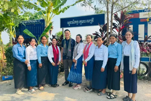 ទូតអូស្ត្រាលីគាំទ្រកម្មវិធីសួនសិក្សា ជួយលើកកម្ពស់គុណភាពអប់រំនៅសៀមរាប