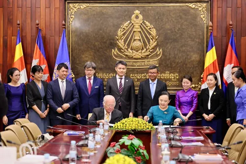 កម្ពុជា-ជប៉ុន ចាប់ដៃគ្នាជំរុញការអប់រំសុវត្ថិភាពចរាចរណ៍ក្នុងសាលារៀន