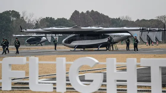 ចិន បញ្ចេញឡានហោះប្រើអគិ្គសនីធំបំផុតក្នុងលោក ហោះបានចម្ងាយ ១,៥០០ គីឡូម៉ែត្រ - AMS Article Thumbnail