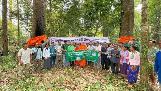 ពលរដ្ឋធ្វើបុណ្យរំលឹកឧទ្ទឹសដល់សត្វដំរី ដែលស្លាប់ដោយសារអំបែងគ្រាប់ផ្លោងថៃនៅខេត្តព្រះវិហារ - AMS Article Thumbnail