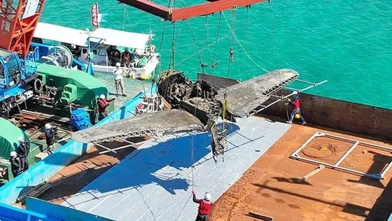 រកឃើញយន្តហោះចម្បាំងជប៉ុន សម័យសង្គ្រាមលោកលើកទី ២ ក្រោយបាត់ខ្លួនអស់ ៨១ ឆ្នាំ - AMS Article Thumbnail