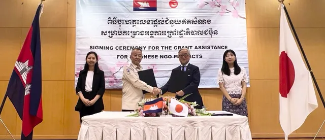 ជប៉ុន ផ្តល់ថវិកាជំនួយសម្រាប់ស្តារប្រព័ន្ធធារាសាស្ត្រផ្គត់ផ្គង់ទឹកសម្រាប់កសិកម្ម និងសាងសង់អន្តេវាសិកដ្ឋានសម្រាប់និស្សិតស្រីស្នាក់នៅ - AMS Article Thumbnail