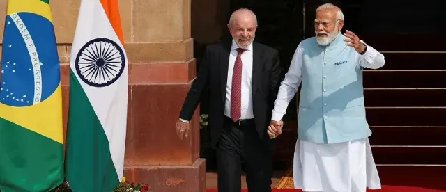 ឥណ្ឌា និង ប្រេស៊ីល ប្តេជ្ញាពង្រឹងពាណិជ្ជកម្មទ្វេភាគីឲ្យឈានដល់ ២០ពាន់លានដុល្លារក្នុងរយៈពេល ៥ ឆ្នាំ - AMS Article Thumbnail