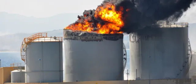 អ៊ីរ៉ង់ វាយប្រហារលើតំបន់ឧស្សាហកម្មពិសេស ដែលជាកំពង់ផែ និងកន្លែងស្តុកប្រេងដ៏ធំរបស់អារ៉ាប់រួម - AMS Article Thumbnail