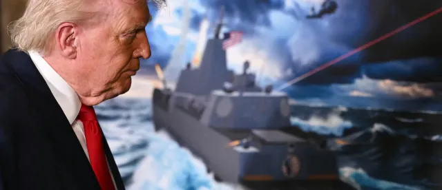 លោក Donald Trump ស្នើសុំបង្កើនចំនួននាវាយោធាទ្វេដងក្នុងថវិកាជាតិ ១,៥ ទ្រីលានសម្រាប់ឆ្នាំ ២០២៧ - AMS Article Thumbnail