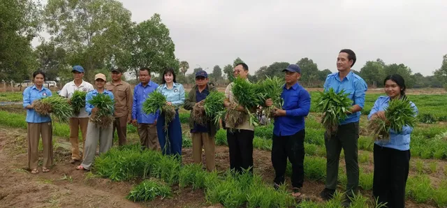 Thumbnail for សួនបន្លែសុវត្ថិភាពសមាគមកាយឫទ្ធិនារីកម្ពុជា សម្រាប់​ចែកជូនពលរដ្ឋភៀសសឹក ស្រុកប្រាសាទបាគង ប្រមូលផលលើកទី៣