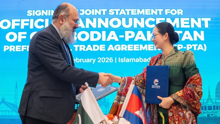 កម្ពុជា-ប៉ាគីស្ថាន ចាប់ដៃគ្នាព...