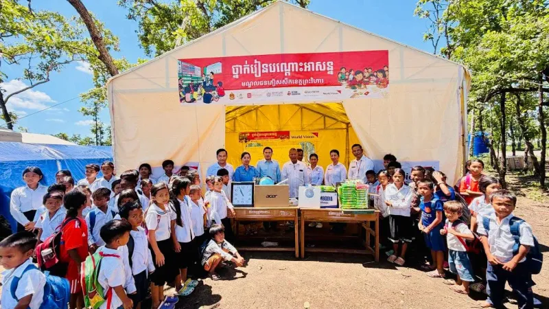CFE​ ​រៀបចំ​ព្រឹត្តិការណ៍​ «​រត់​ដើម្បី​ការ​អប់រំ​កុមារ​ព្រំដែន​» ​ខណៈ​កុមារ​ជិត​ ​៧​ពាន់​នាក់​នៅ​តំបន់​ព្រំដែន​បន្ត​រង​ផល​ប៉ះពាល់​ពី​ជម្លោះ​