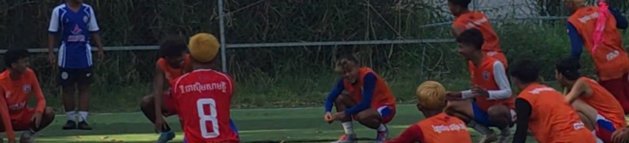 Image for article: ក្រុមបាល់ទាត់វិទ្យាល័យ ជាស៊ីម សាមគ្គី បញ្ចូលល្បែងប្រជាប្រិយខ្មែរជាលំហាត់បង្កើនកម្លាំងកូនក្រុម