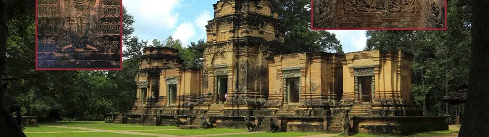 Image for article: ដាន​ប្រវត្តិសាស្ត្រ​កម្រ! ប្រាសាទ​ក្រវ៉ាន់បង្កប់​អាថ៌កំបាំង​នៃ​គំនូរ​ពណ៌​បុរាណ​លើ​ឥដ្ឋ អាយុកាល​ជាង​១​ពាន់​ឆ្នាំ