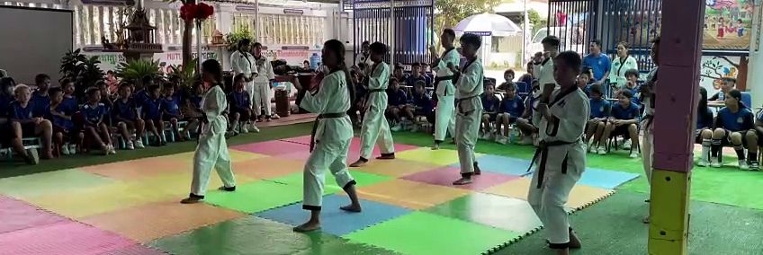 ប្រធានស្តីទីសហព័ន្ធហាប់គីដូ ដាស់តឿនសិស្សានុសិស្ស៖ «ចង់ចេះក្បាច់គុនការពារខ្លួន ត្រូវអត់ធ្មត់ចាប់ផ្តើមពីជំហានដំបូង» - Article Thumbnail
