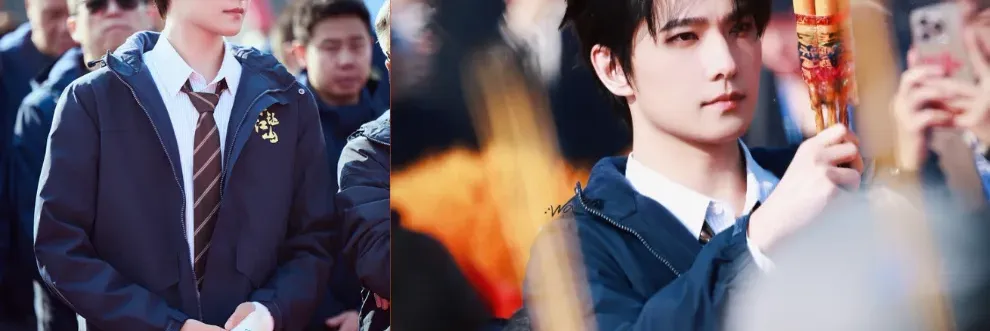 Yang Yang ពាក់បង់រុំរបួសចូលរួមពិធីបើកកាមេរ៉ារឿងភាគថ្មី បន្ទាប់ពីជួបគ្រោះថ្នាក់បាក់ឆ្អឹង - Main Article Image