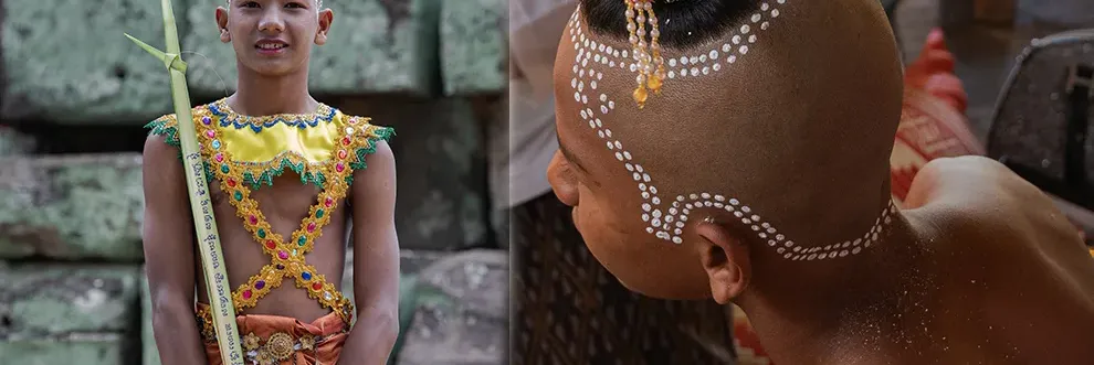 ពិធីកោរជុក ទំនៀមទម្លាប់ពីបុរាណរបស់អ្នកស្រុកអង្គរ សព្វថ្ងៃកម្រឃើញណាស់ - Main Article Image