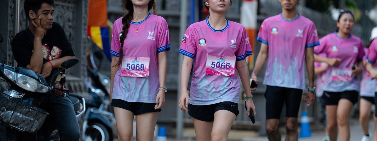 Image for article: យុវតី ឆេងហ័ន និងតាន់តី ៖ ការរត់ហាត់ប្រាណជួយសម្រួលការដកដង្ហើមបានល្អ និងជួយខ្លួនងើបពីព្រលឹមបានច្រើន