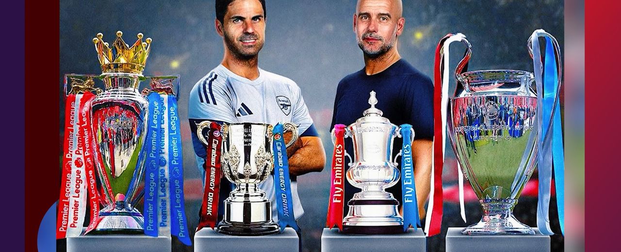 Man City ប្រឈមភាពលំបាកជាង Arsenal ក្នុងដំណើរឆ្ពោះទៅកាន់ការឈ្នះពាន៤ក្នុងមួយរដូវកាល