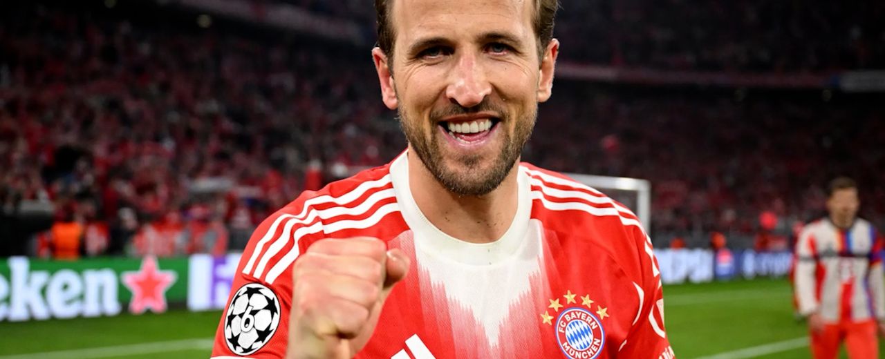 លទ្ធផលបានពីការប្រឹងប្រែង! Harry Kane​ ប្ដូរពីកីឡាករអភ័ព្វមកជាអ្នកប្រមូលពាននៅ Bayern Munich