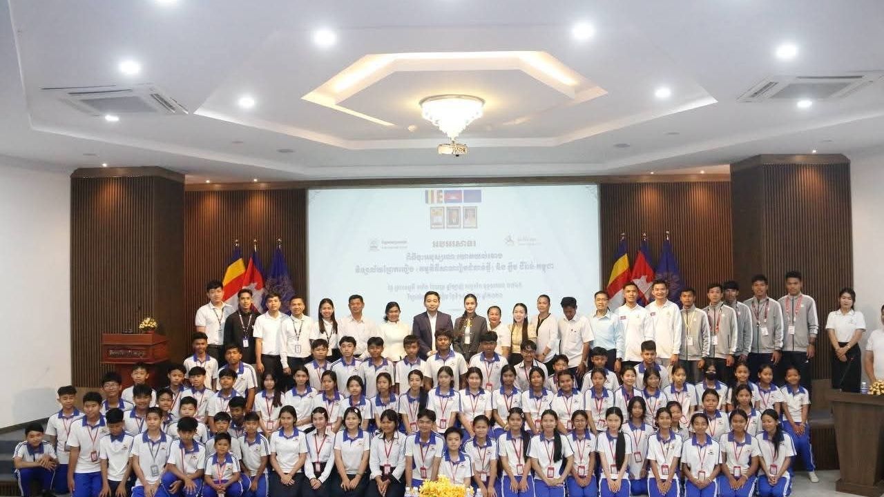 សិស្សវិទ្យាល័យព្រែកលៀបនឹងទទួលបានការបណ្ដុះបណ្ដាលកីឡារត់ដោយឥតគិតថ្លៃពីក្លិប GeeRun Cambodia