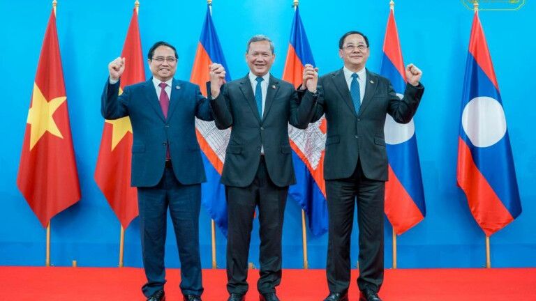 កម្ពុជា-វៀតណាម -ឡាវ បន្តលើកកម្...