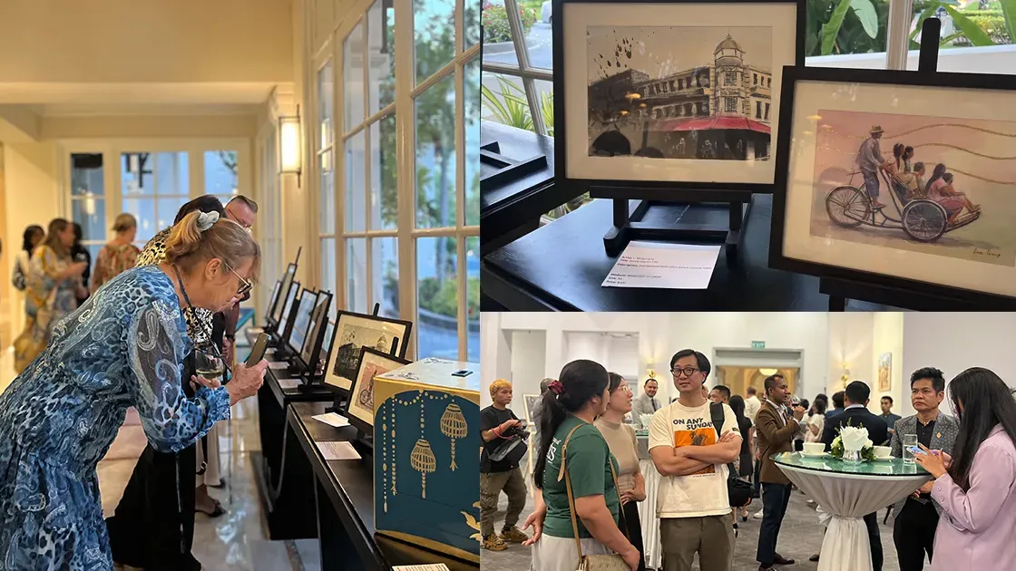 ភ្ញៀវជាតិ-អន្តរជាតិ ចូលរួមទស្សនាកុះករ ថ្ងៃបើកសម្ពោធពិព័រណ៍សិល្បៈបង្ហាញពីជីវភាពរស់នៅរបស់ប្រជាជនកម្ពុជា