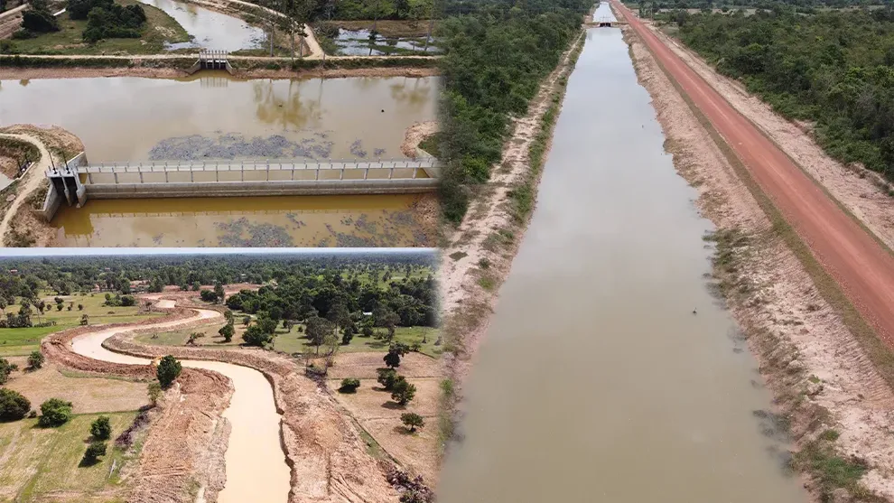 ទីបំផុត ទំនប់ និងប្រឡាយបុរាណ ប្រវែងជាង៨ពាន់ម៉ែត្រ បានជួសជុលរួចរាល់ហើយ