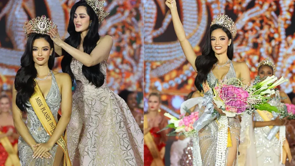 កម្ពុជាធ្វើបានហើយ! Sydney Marith ក្លាយជាម្ចាស់មកុដ Miss Planet International 2025