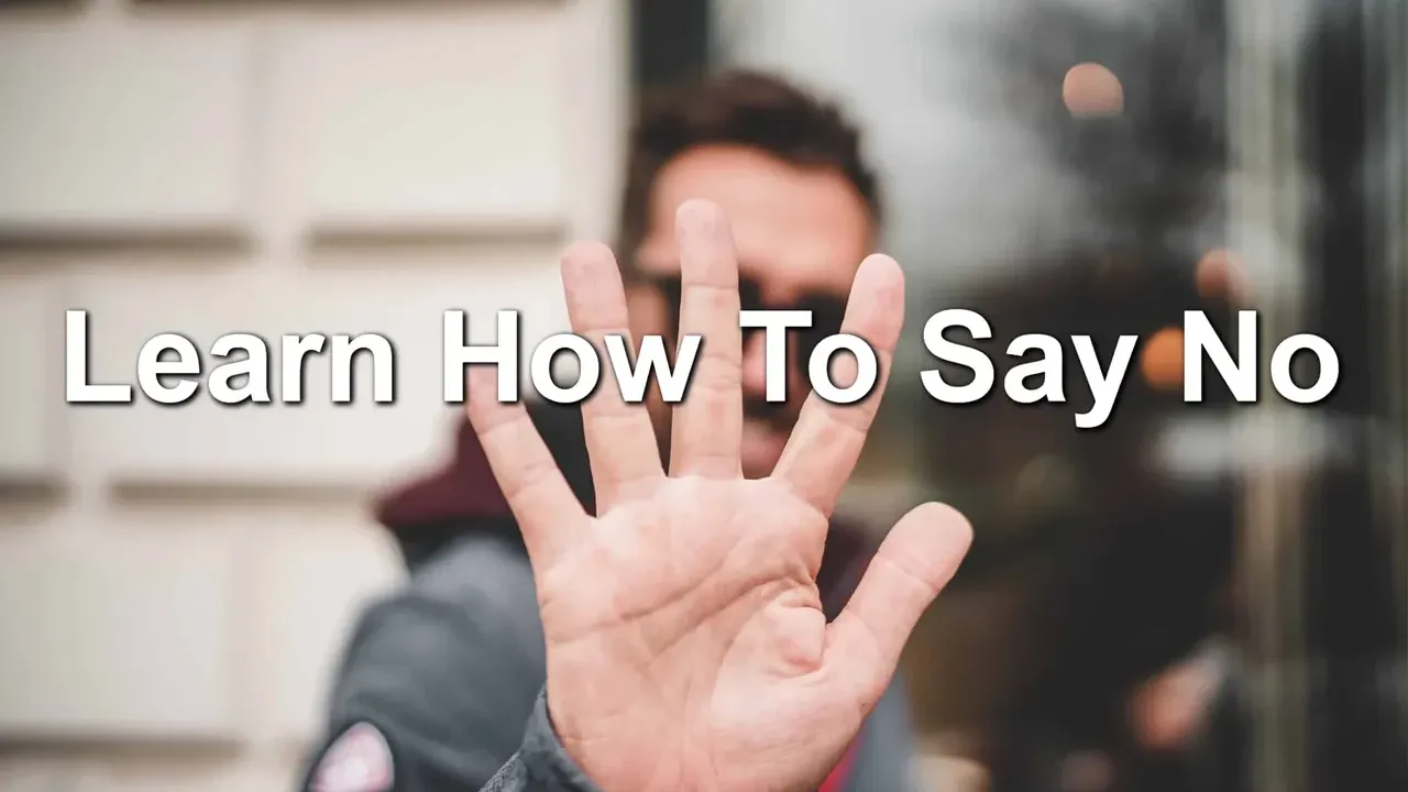 កុំឱ្យសម្ពាធអ្នកដទៃក្លាយជាសម្ពាធខ្លួនឯង គួរដឹងរបៀបឆ្លើយបដិសេធដោយមានសុជីវធម៌ និងមិនឱ្យប៉ះពាល់ដល់ទំនាក់ទំនង