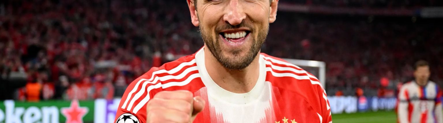 លទ្ធផលបានពីការប្រឹងប្រែង! Harry Kane​ ប្ដូរពីកីឡាករអភ័ព្វមកជាអ្នកប្រមូលពាននៅ Bayern Munich - Article Thumbnail