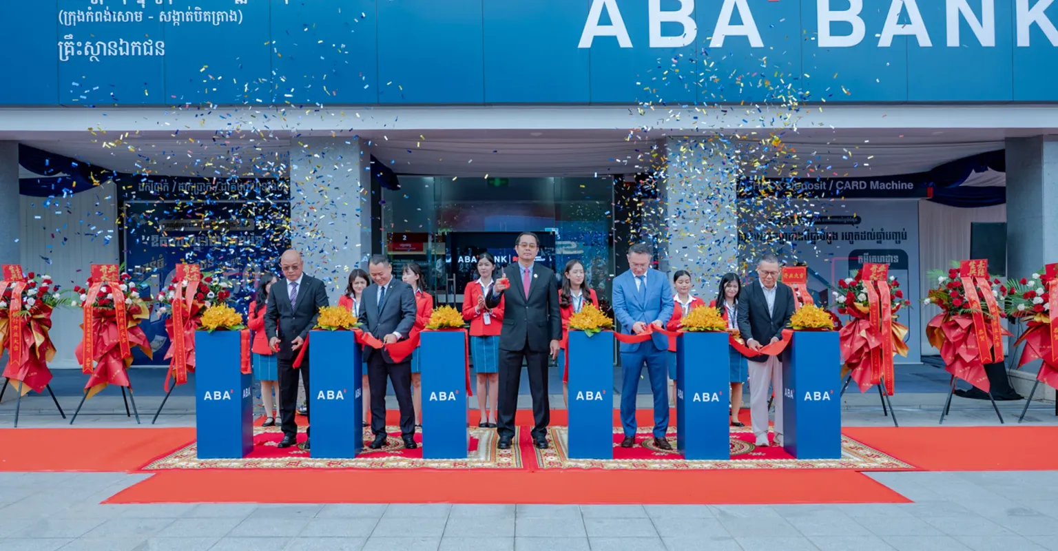 ធនាគារ ABA បន្ថែមសាខាថ្មីនៅតំប...