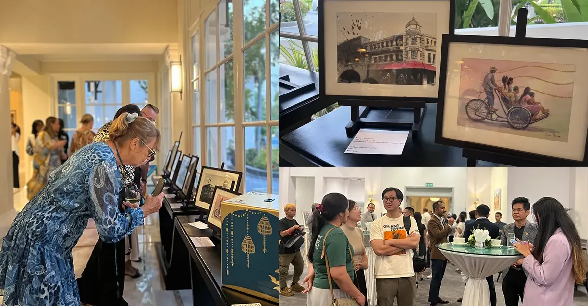 ភ្ញៀវជាតិ-អន្តរជាតិ ចូលរួមទស្សនាកុះករ ថ្ងៃបើកសម្ពោធពិព័រណ៍សិល្បៈបង្ហាញពីជីវភាពរស់នៅរបស់ប្រជាជនកម្ពុជា