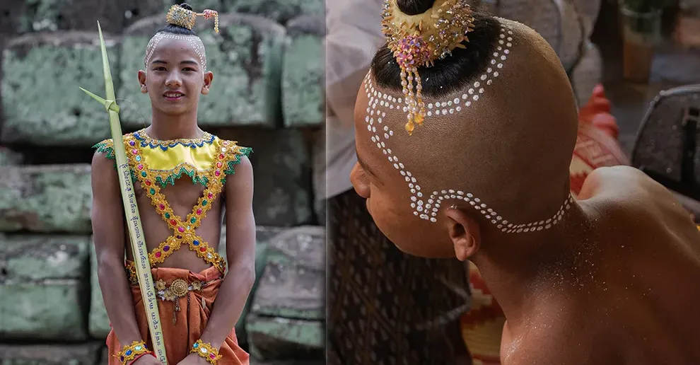 ពិធីកោរជុក ទំនៀមទម្លាប់ពីបុរាណរបស់អ្នកស្រុកអង្គរ សព្វថ្ងៃកម្រឃើញណាស់