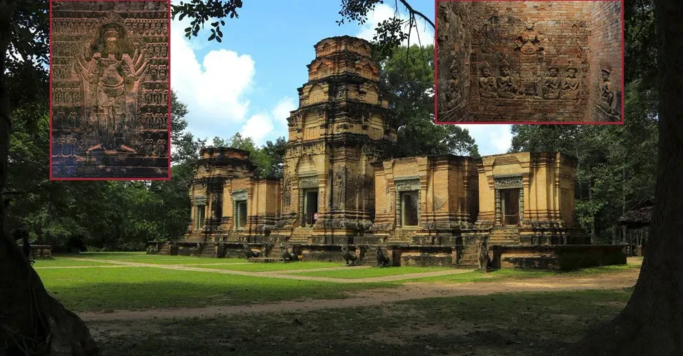 ដាន​ប្រវត្តិសាស្ត្រ​កម្រ! ប្រាសាទ​ក្រវ៉ាន់បង្កប់​អាថ៌កំបាំង​នៃ​គំនូរ​ពណ៌​បុរាណ​លើ​ឥដ្ឋ អាយុកាល​ជាង​១​ពាន់​ឆ្នាំ
