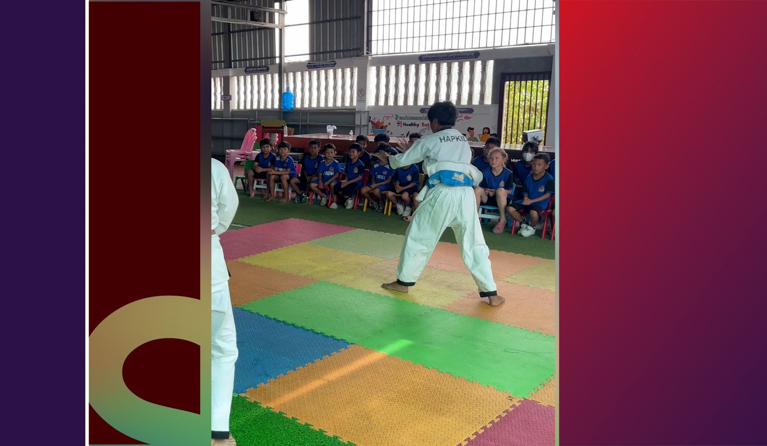 យុវជន សុខុន សីហនុត ចែករំលែកបទពិសោធនផ្លាស់ប្តូរខ្លួ