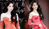 Dilraba Dilmurat ធ្វើឱ្យអ្នកគាំទ្រចំហមាត់ជាមួយការត្រឡប់មកកម្រាលព្រំក្រហមវិញក្រោយបាត់មុខជិត ២ ឆ្នាំ